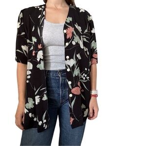 Vintage floral button down shirt